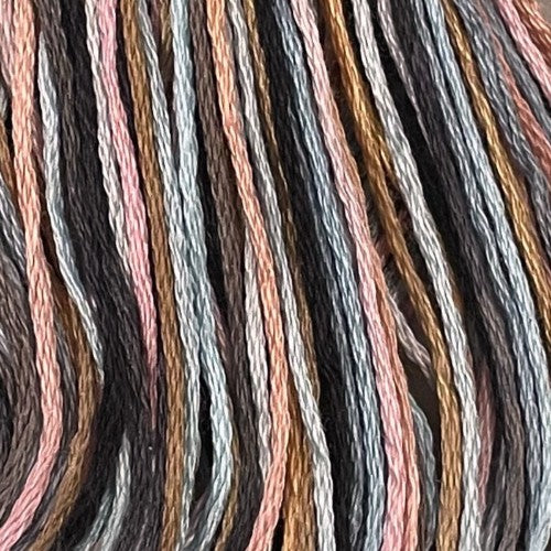Valdani Variegated 6 Ply Skeins / S302 Blue Leopard