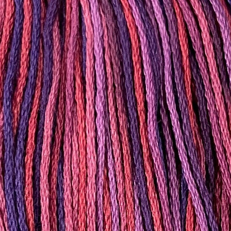 Valdani Variegated 6 Ply Skeins / V16 Violette di Parma
