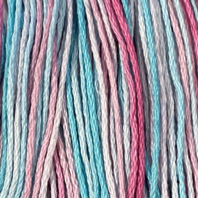 Valdani Variegated 6 Ply Skeins / V108 Sparkling Stream