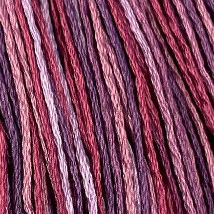 Valdani Variegated 6 Ply Skeins / V60 Pinks and Purples