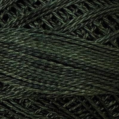 Valdani Variegated Pearl Cotton Ball Size 5 - 46yd / S312 Hawaiian Forest