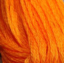 Valdani Solid 6 Ply Skeins / 65 Orange Red