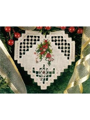 Christmas in my Heart Hardanger Ornament Patterns